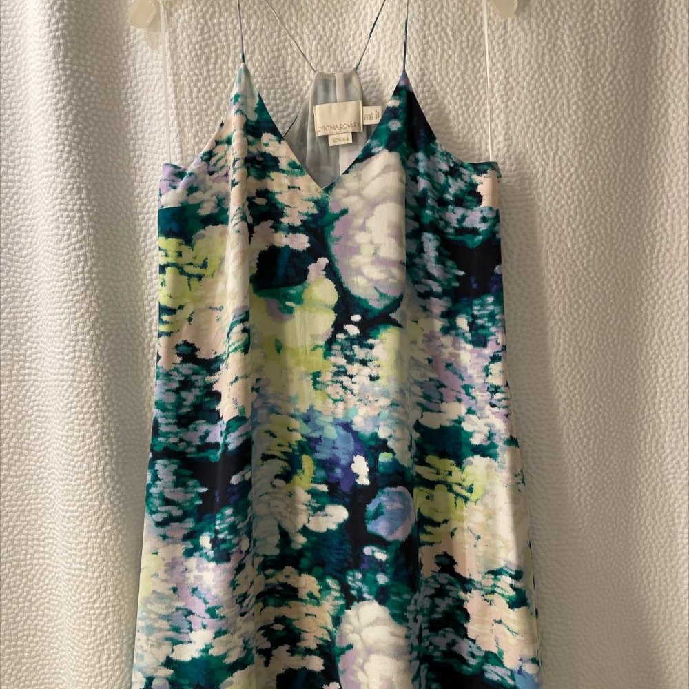Cynthia Rowley Floral Halter Dress